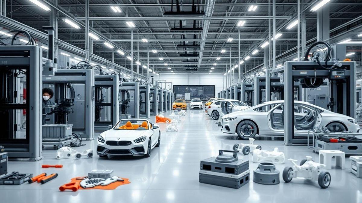 Impresión 3D en la industria automotriz innovadora