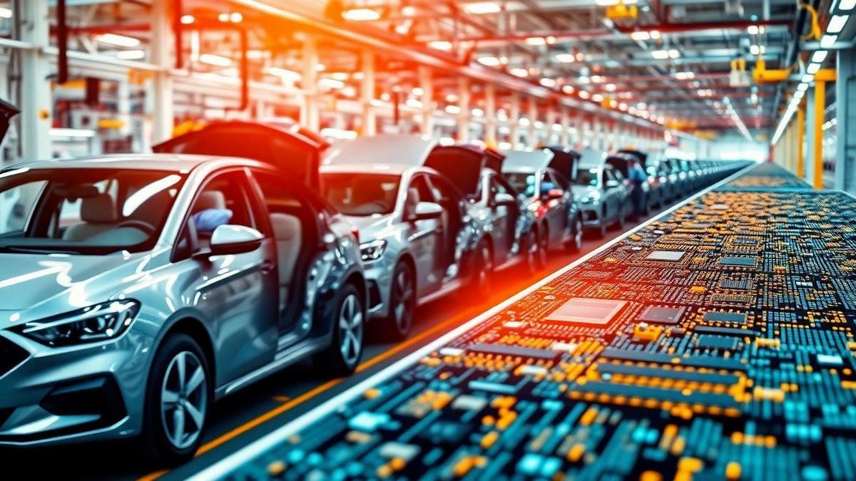 La crisis de los chips y la industria automotriz