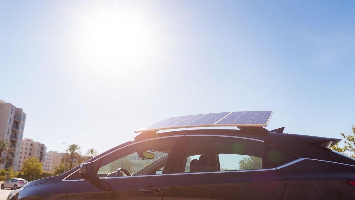 La revolución de los paneles solares en coches