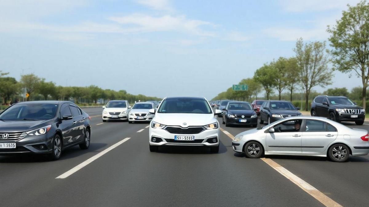 Estadísticas de coches que impactan