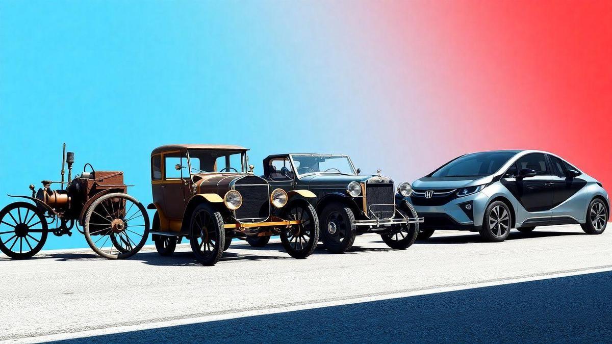 La historia de los coches a través del tiempo