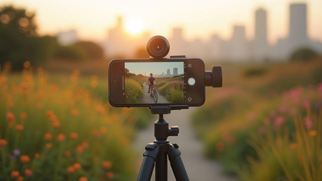 How to create depth in flat photos (foreground, subject, background) on mobile with easy composition and lens tricks
