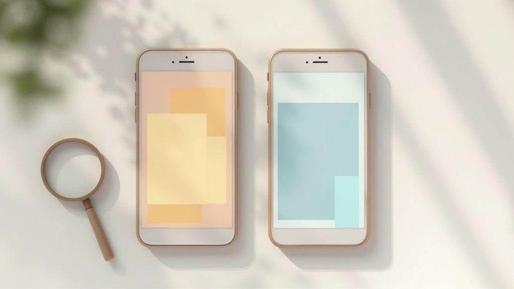 Invisible font size: how to test the cover on your phone before posting